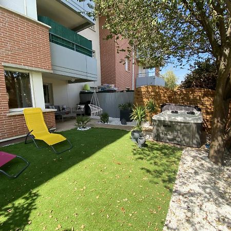 Le Jungle : T2 Avec Jardin Et Jacuzzi Apartment Blagnac Luaran gambar